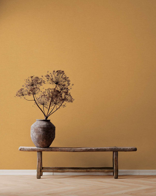 Studio Swaai – Essentie: Uni Collectie Behang | Gele Oker SW-00-UN13