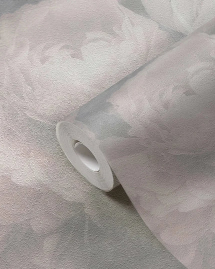 Studio Swaai – Pioenwals Blushmist Behang | Roze & Grijs SW-82-RR02