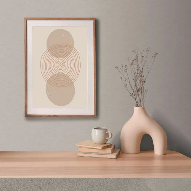 Studio Swaai – Essentie: Uni Collectie Behang | Warmgrijs SW-00-UN18