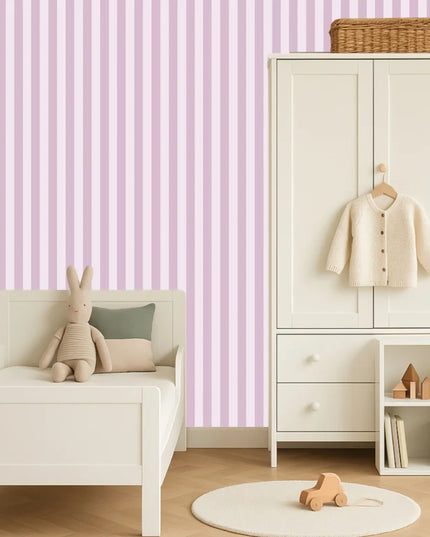 Studio Swaai – Purple Pop Lines Behang | Paars SW-76-RR03