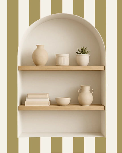 Studio Swaai – Mossy Stripes Behang | Mosgroen SW-75-MS04