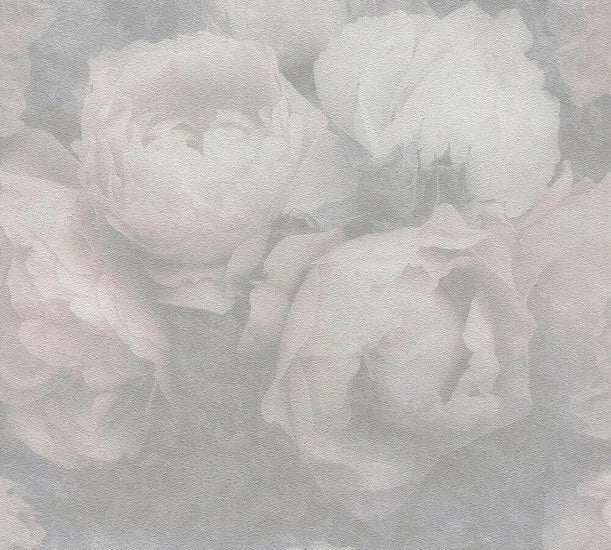 Studio Swaai – Pioenwals Blushmist Behang | Roze & Grijs SW-82-RR02