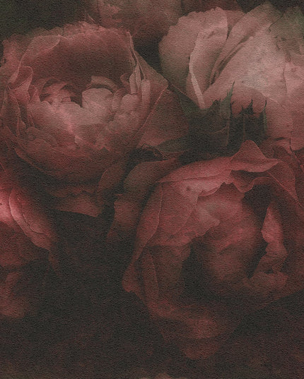 Studio Swaai – Pioenwals Dieproos Behang | Rood SW-82-RR01