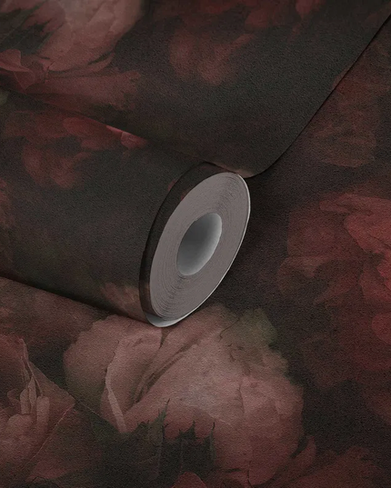 Studio Swaai – Pioenwals Dieproos Behang | Rood SW-82-RR01