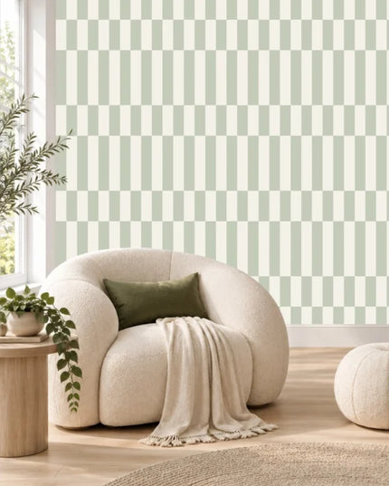 Studio Swaai – Minty Shuffle Behang | Mintgroen SW-86-GF01