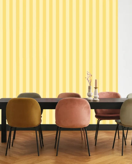 Studio Swaai – Yellow Glow Lines Behang | Geel SW-76-RR04