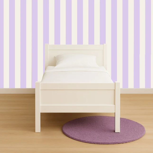 Studio Swaai – Lilac Stripes Behang | Lila SW-75-MS06