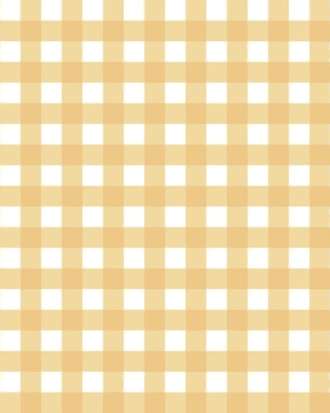 Studio Swaai – Honey Checks Behang | Geel SW-81-VR01